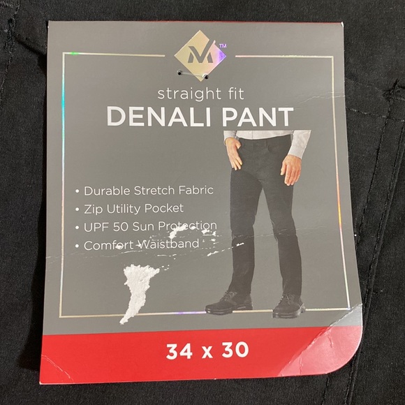 Member's Mark Pants Nwt Two2 Pairsmembers Mark Straight Fit Denali Pant Pants Mens Size 34x3